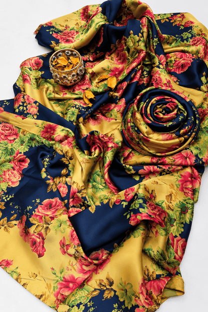Floral Silk Digital Print – 2 Piece Unstitched