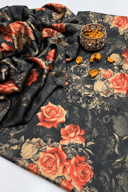 Floral Silk Digital Print – 2 Piece Unstitched