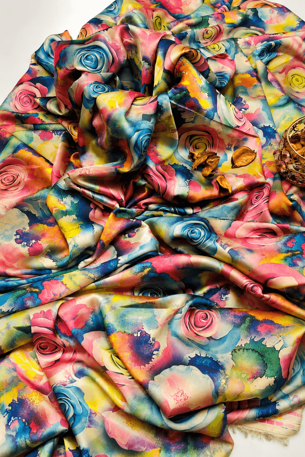 Floral Silk Digital Print – 2 Piece Unstitched