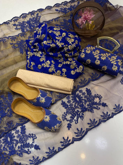 Cut Work fancy-embroidered-5-piece-suit
