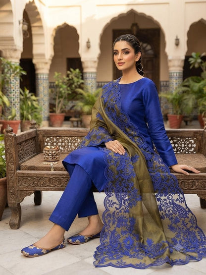 Soft Silk Katan 4 piece suit