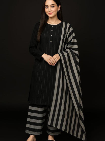 Multani Khaadi Acrylic 3-Piece Suit
