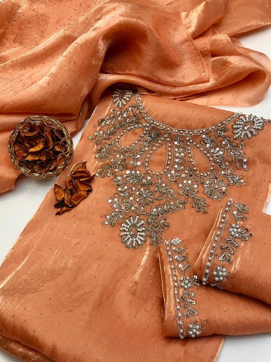 Lawa Silk Hand Made Work 2-Piece Suit