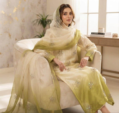 Korean Silk Hand-Dyed 2-Piece Suit