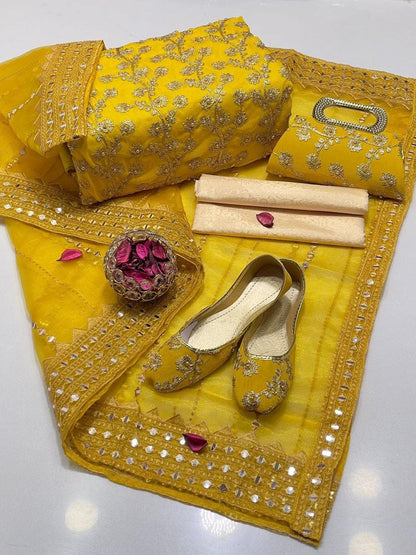 Fancy Embroidered 5-Piece Suit