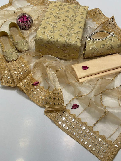 Fancy Embroidered 5-Piece Suit